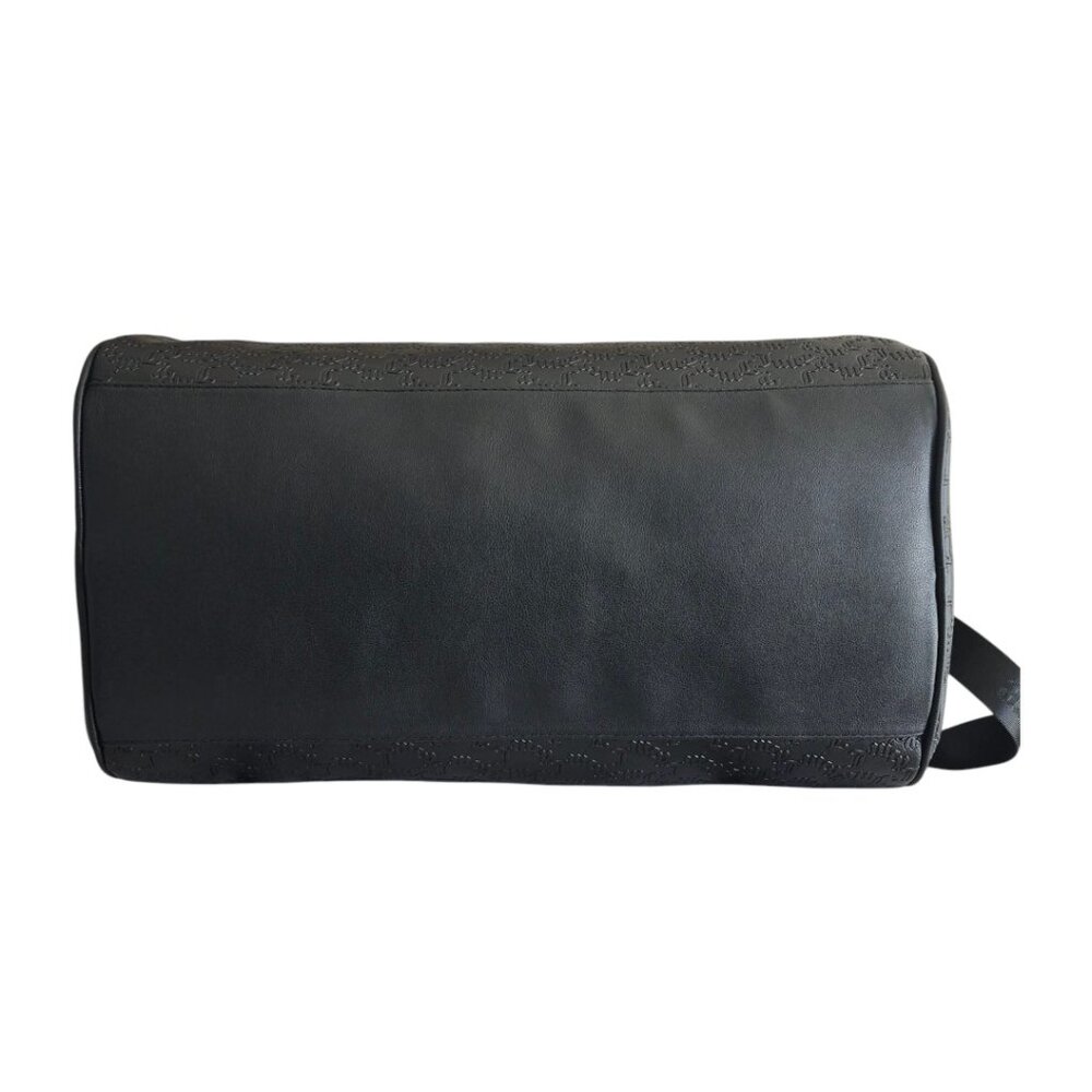 Juicy Couture NWT Black Gold Monogram Duffle Bag Weekender Travel Bag - Picture 3 of 9